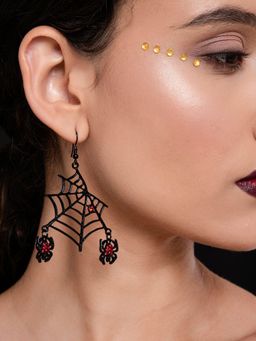 Salty - Venomous Web Drop Earrings