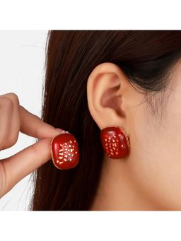 Salty - Scarlet Grace Stud Earrings