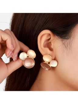 Salty - Glossy Bloom Stud Earrings