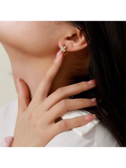 Salty - Radiant Flower Stud Earrings