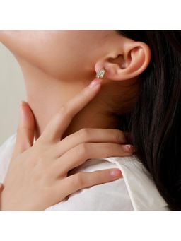 Salty - Meera Shine Stud Earrings