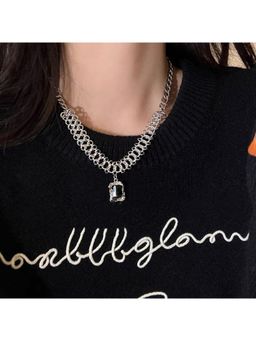 Salty Alpha - Funky Silver Stone Chain