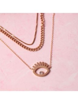 Salty - Evil Eye Gold Layered Necklace