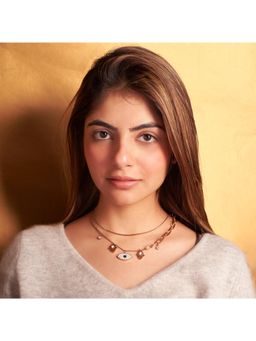 Salty - Evil Eye Hamsa Layered Necklace