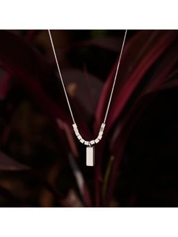 Salty - Effortless Love Link Necklace - Silver