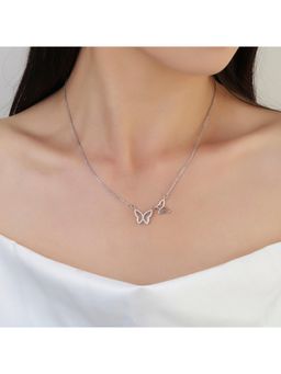 Salty - Wings Of Love Silver Necklace