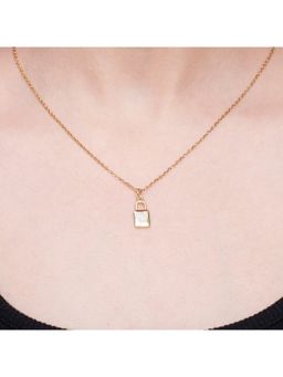 Salty - Love Lock Charm Necklace