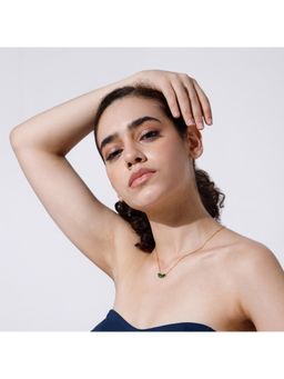 Salty - Peony Kiss Green Necklace