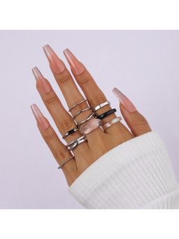 Salty - Stackable Harmony Rings (Pack of 10)