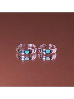 Salty - Glow In The Dark Couple Love Rings (Pack of 2)