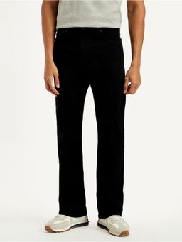 Levi's - Mens 517 Black Straight Fit Mid Rise Jeans