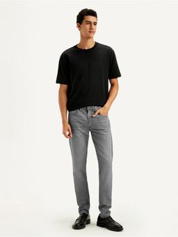 Levi's - Mens 512 Grey Slim Skinny Fit Mid Rise Jeans