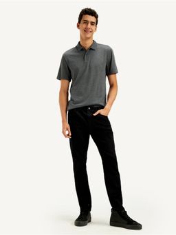 Levi's - Mens 512 Black Slim Skinny Fit Mid Rise Jeans