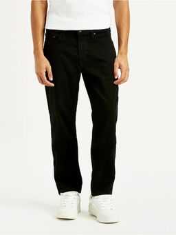 Levi's - Mens 541 Black Regular Tapered Fit Mid Rise Jeans