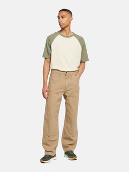 Levi's - Mens 568 Brown Loose Fit Mid Rise Jeans