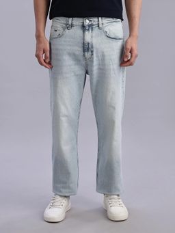 Tommy Hilfiger - Light-Wash Regular Fit Low Rise Jeans