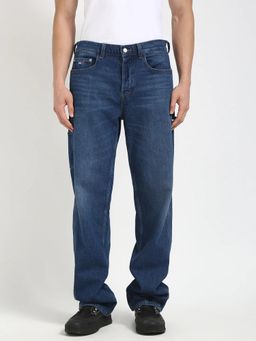 Tommy Hilfiger - Light-Wash Loose Straight Fit Low-Rise Jeans