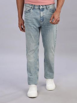 Tommy Hilfiger - Light-Wash Slim Fit Low Rise Jeans