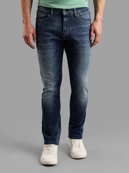 Tommy Hilfiger - Mid-Wash Slim Fit Mid Rise Jeans
