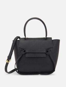 Carry City - Cici Mini In Pure Leather Black Women Handheld Hand Bag
