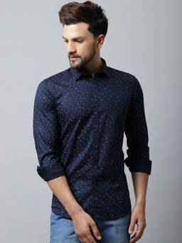 Cantabil - Men Navy Shirt