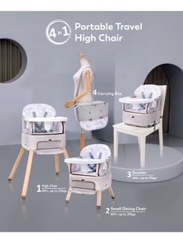 Mi Arcus - 4-in-1 Foldable Adjustable High Chair Portable and Easy to Carry 6 M to 36 M