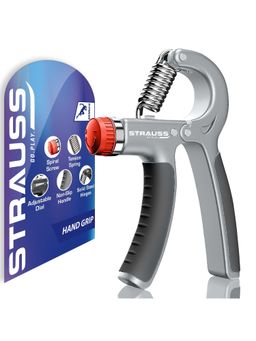 Strauss - Adjustable Hand Grip Strengthener - Grey