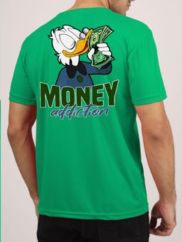 Greylongg - Comfortable Mens Round Neck T-Shirt - Green