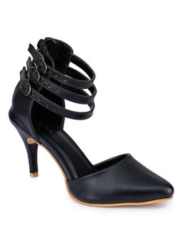 VALIOSAA - Solid Black Heels