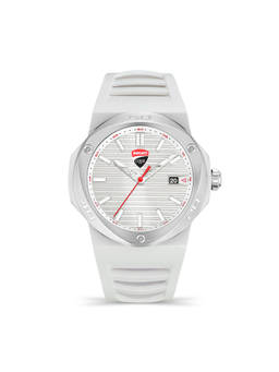 Ducati Corse - Tradizione White Dial Analog Watch - Dtwgn0000508 (M)
