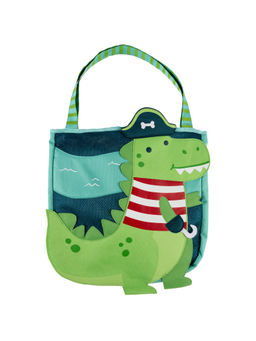 Stephen Joseph - Green Dino Pirate Beach Tote Bag (3 Years And Above)