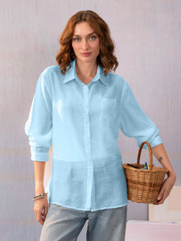 All Eyes On You - AEOY Blue Breezy Shirt (1N)