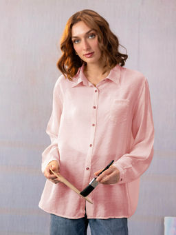 All Eyes On You - AEOY Peach Breezy Shirt (1N)