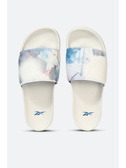 Reebok - Unisex White Classic Sliders