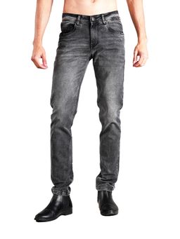 Cantabil - Men Black Solid Casual Jeans