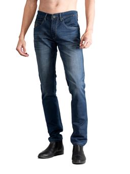Cantabil - Men Blue Solid Casual Jeans