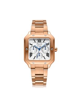 Alexandre Christie - Multifunction Watch for Women - Silver Dial Rose Gold- 2B18BFBRGSLBA (M)