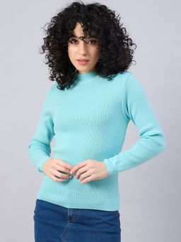 RVK - Women Honey Dew Woolen Pullover Sweater