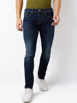 Spykar - Men Slim Fit Low Rise Cotton Stretch Casual Jeans