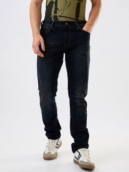 Spykar - Men Comfort Fit Mid Rise Cotton Stretch Casual Jeans