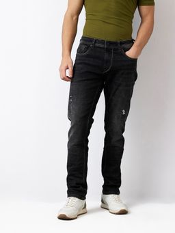 Spykar - Men Regular Fit Mid Rise Cotton Casual Jeans