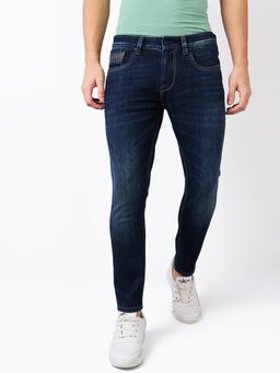 Spykar - Men Slim Fit Mid Rise Cotton Stretch Casual Jeans