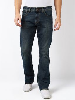 Spykar - Men Blue Regular Fit Mid Rise Cotton Casual Jeans