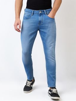 Spykar - Men Slim Fit Mid Rise Cotton Casual Jeans