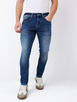 Spykar - Men Slim Fit Mid Rise Cotton Casual Jeans