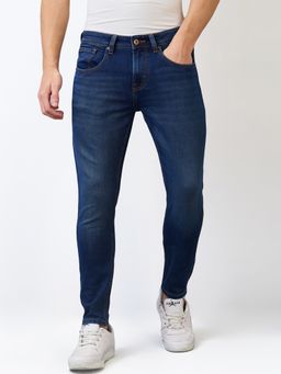 Spykar - Men Slim Fit Mid Rise Cotton Casual Jeans