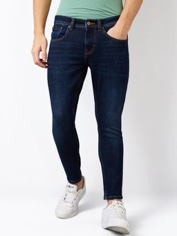 Spykar - Men Slim Fit Mid Rise Cotton Casual Jeans