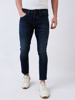 Spykar - Men Slim Fit Mid Rise Cotton Casual Jeans