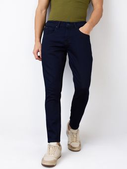 Spykar - Men Blue Slim Fit Mid Rise Cotton Casual Jeans