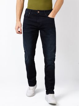 Spykar - Men Blue Comfort Fit Mid Rise Cotton Casual Jeans